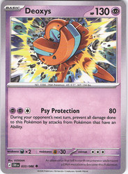 Deoxys 033/086 Chaos Rising - Near Mint Uncommon