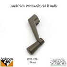 Andersen Casement Window Perma-Shield Crank Handle Stone