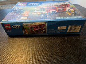 LEGO CITY: Fire Ladder Truck (60107) &ndash; BRAND NEW Sealed  Retired!!! See Descript