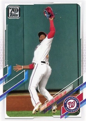 2021 Topps SERIES 2 WASHINGTON NATIONALS BASE Team Set (7 cards)