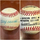 Billy Williams Autographed Signed OBNL Baseball Cubs Athletics HOFer