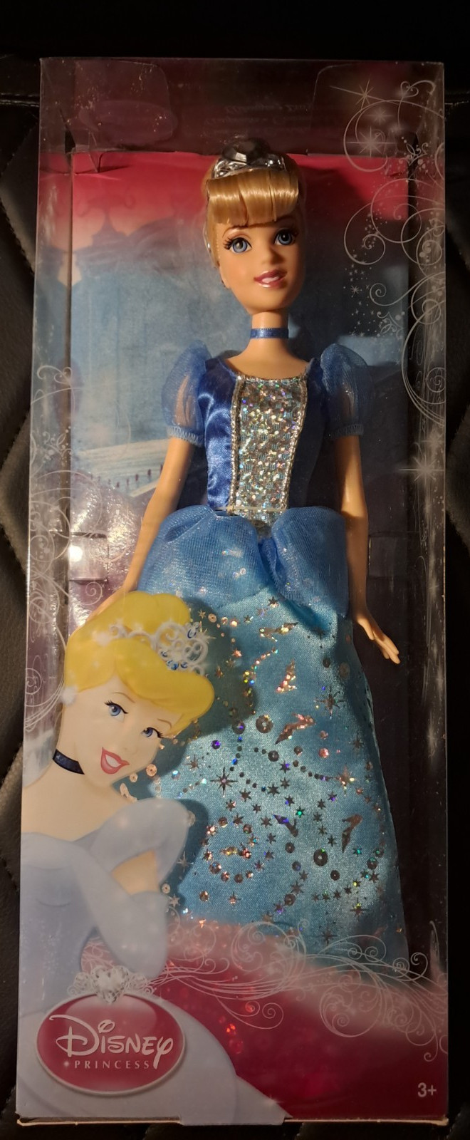 Poupée Disney Princess Cinderella Mattel R4840 sparkling Cendrillon 2009 neuve