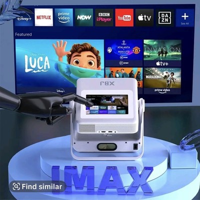 XBJ A5 PRO Touchscreen 4K Smart Projector Dual Screen Native 1080p