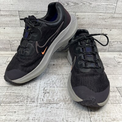 Nike Zoom Winflo 8 Shield Black Running Shoes DC3730-002 Women Size 10