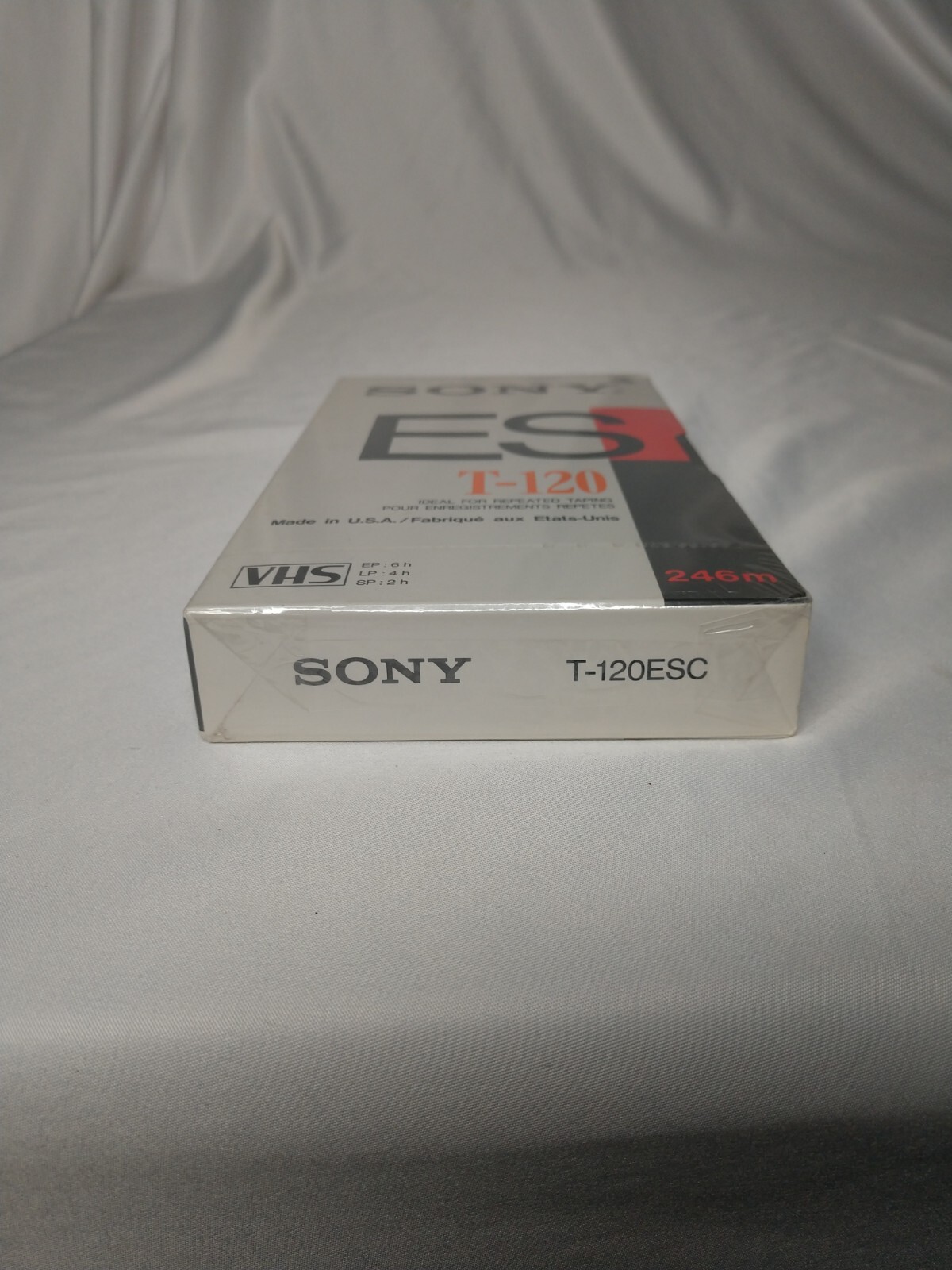 Sony ES T-120ESC Blank VHS Tape Vintage New SEALED
