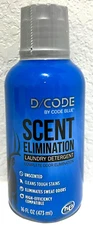 D/CODE by Code Blue Scent Elimination Laundry Detergent For Hunting 16 fl oz