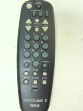 RCA System Link 3 Device Universal Remote For DBS/CABLE, VCR/DVD, TV RCU300WD