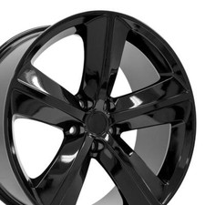 2357 Gloss Black 5 Spoke 20 Inch Wheel Fits Dodge Chrysler Challenger Srt 2357 Gloss Black 5 Spoke 20 Inch Wheel Fits Dodge Chrysler Challenger Srt