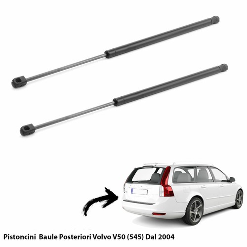 Compatibile con Alfa Romeo Coppia Ammortizzatori Molle a