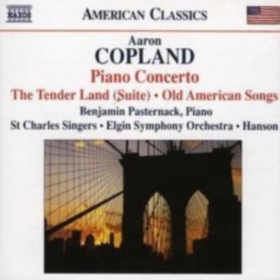 PASTERNACK/ELGIN SO/HANSON: COPLAND PIANO CONCERTO - CD *BRAND NEW*
