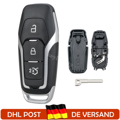 Schlüssel Gehäuse 3 Tasten für FORD Mondeo Galaxy S-MAX Kuga Edge Focus Smartkey