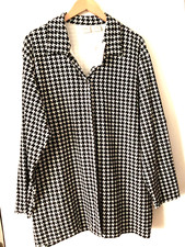 Women's Sweater Jacket-cotton/polyester Knit-2x-by Jason-fast Shipping!!!