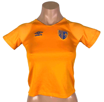 Manchester United Umbro Jersey Shirt Orange Youth Size XS 4/5 | eBay