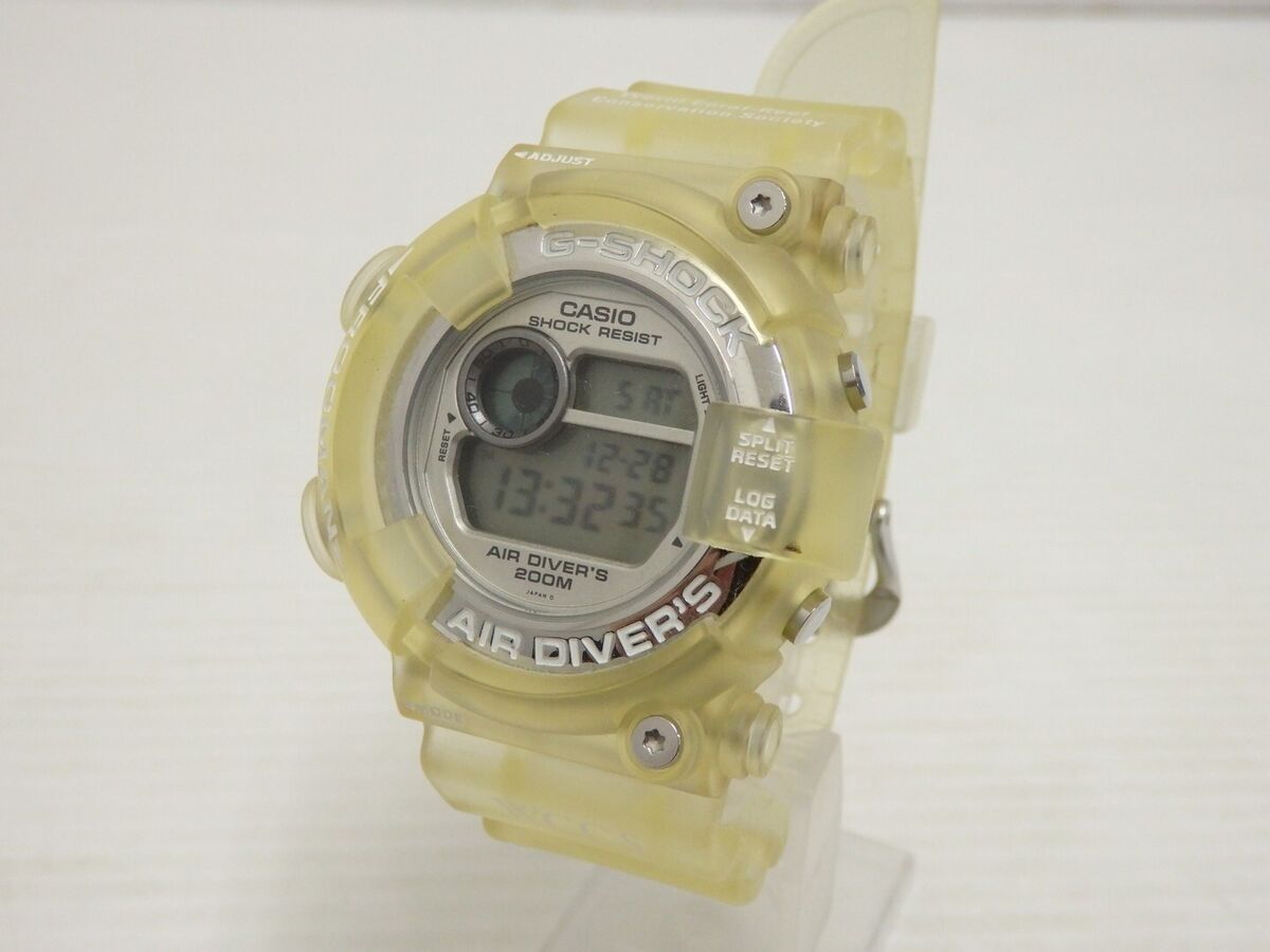Used Casio G-Shock Frogman Dw-8250Wc-7At Clear Qz Watch | eBay Used Casio G-Shock Frogman Dw-8250Wc-7At Clear Qz Watch | eBay