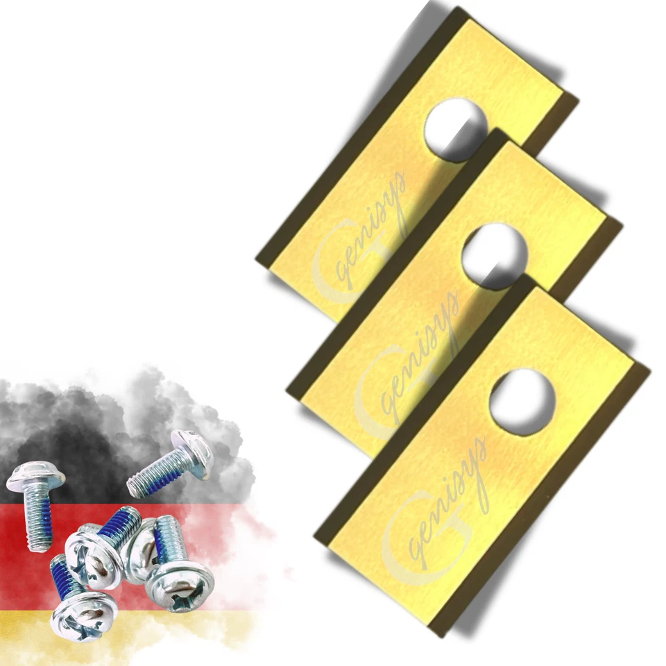 Ersatz Titan Messer Klingen für Eufy E15 E18 Mähroboter - LongLife - bruchsicher