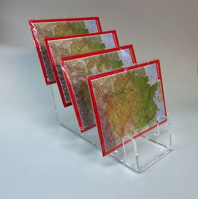 4-Fach Postkartenständer DIN A6,B6,C6 Postkarte,Postkartenhalter,Universal