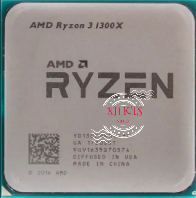 AMD Ryzen 3 1300X R3-1300X CPU 3.5GHz 4-Core 8M 65W Socket AM4 Processors - Image 3 of 3