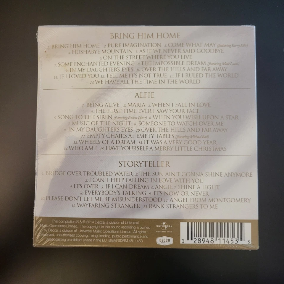 Alfie Boe - CD - 3 Classic Albums (Alfie • Bring Him Home • Storyteller) - Image 2 of 2