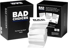 BAD CHOICES - The Have You Ever Party Game - NEW Sealed.