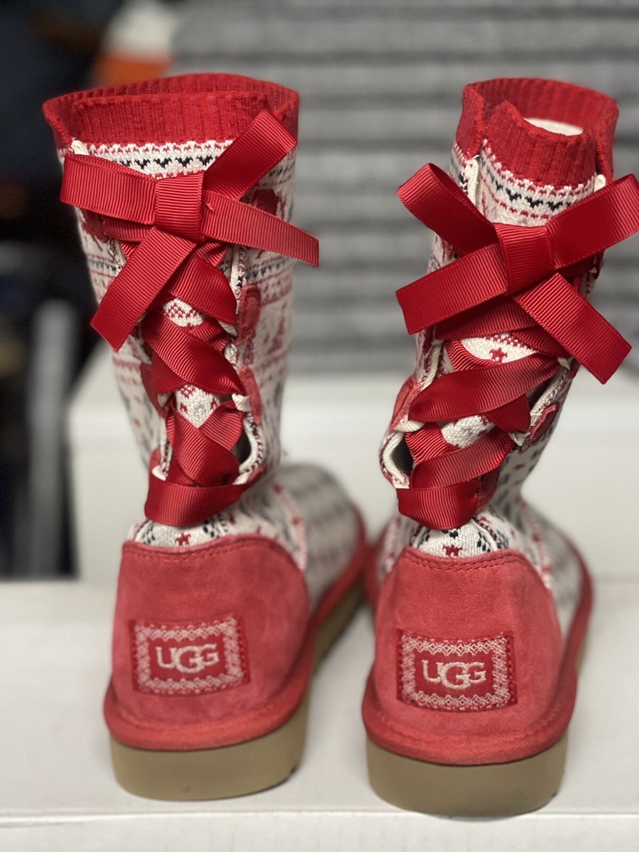 ugg holiday sweater boot