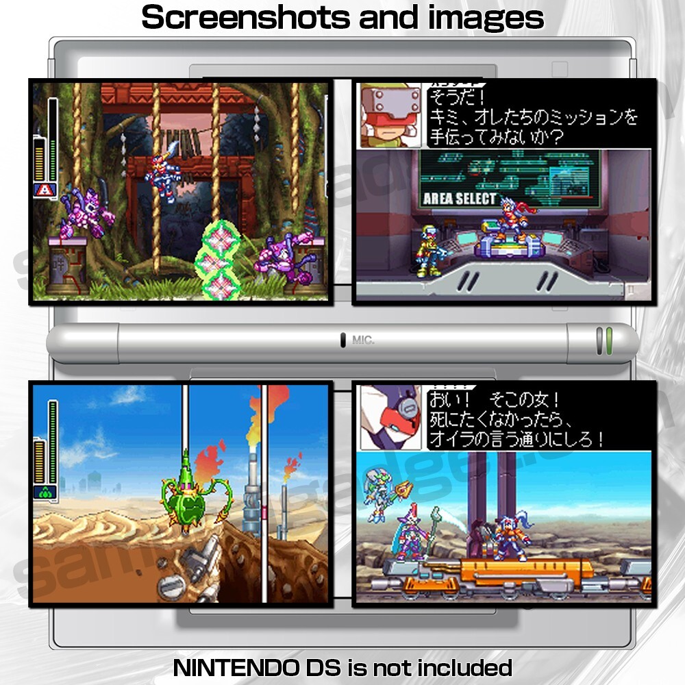 Mega Man ZX & Mega Man ZX Advent (2Games) Nintendo DS [Japan] NDS