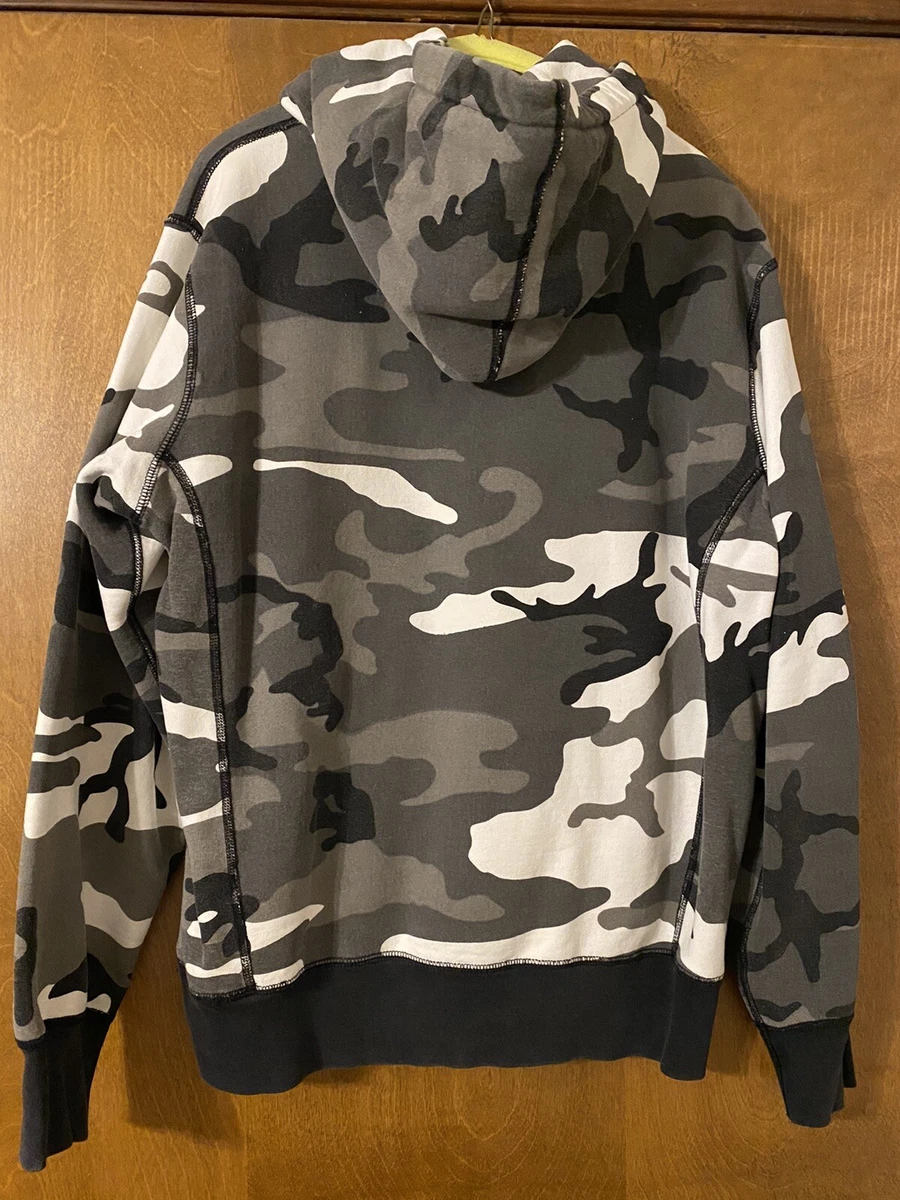 Supreme box logo pullover snow camo M