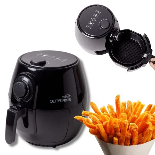 Oil Free Fryer STARLYF Best Direct, Friggitrice ad Aria 1400W, 3.8L, (D5a)