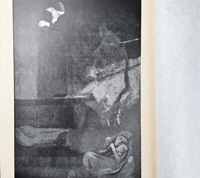 Alte Autotypie, Käthe Kollwitz, Grete, Vision, Kunstwart 1909, Absolute Rarität