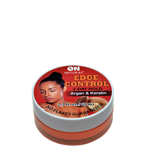 ON NATURAL Edge Control Hair Gel Argan Oil & Keratin 2.3 oz.