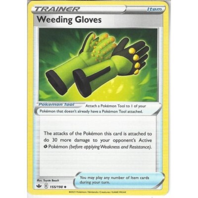 Unkrauthandschuhe - 155/198 - Chilling Reign - Pokemon TCG