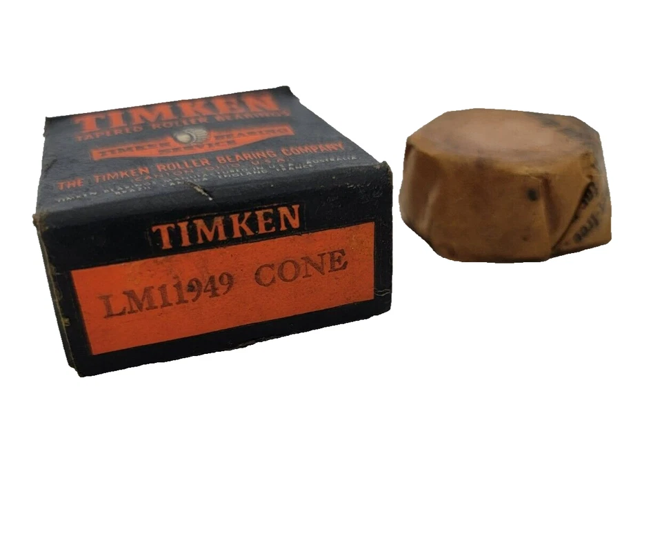 Винтажный конус роликового подшипника TIMKEN модель No LM11949 NOS - Изображение 2 из 3