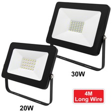 LED Flood Light for Tripod Stand Work Station Security Garage Light with 4M Wire
