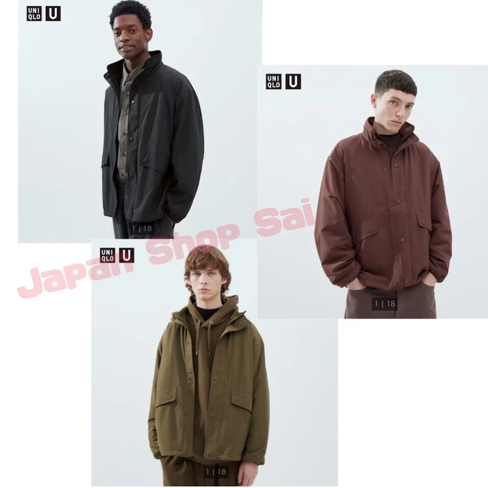 Uniqlo U Reversible Stand Jacket Men Available in 3 Colors Oversized Fit |  eBay
