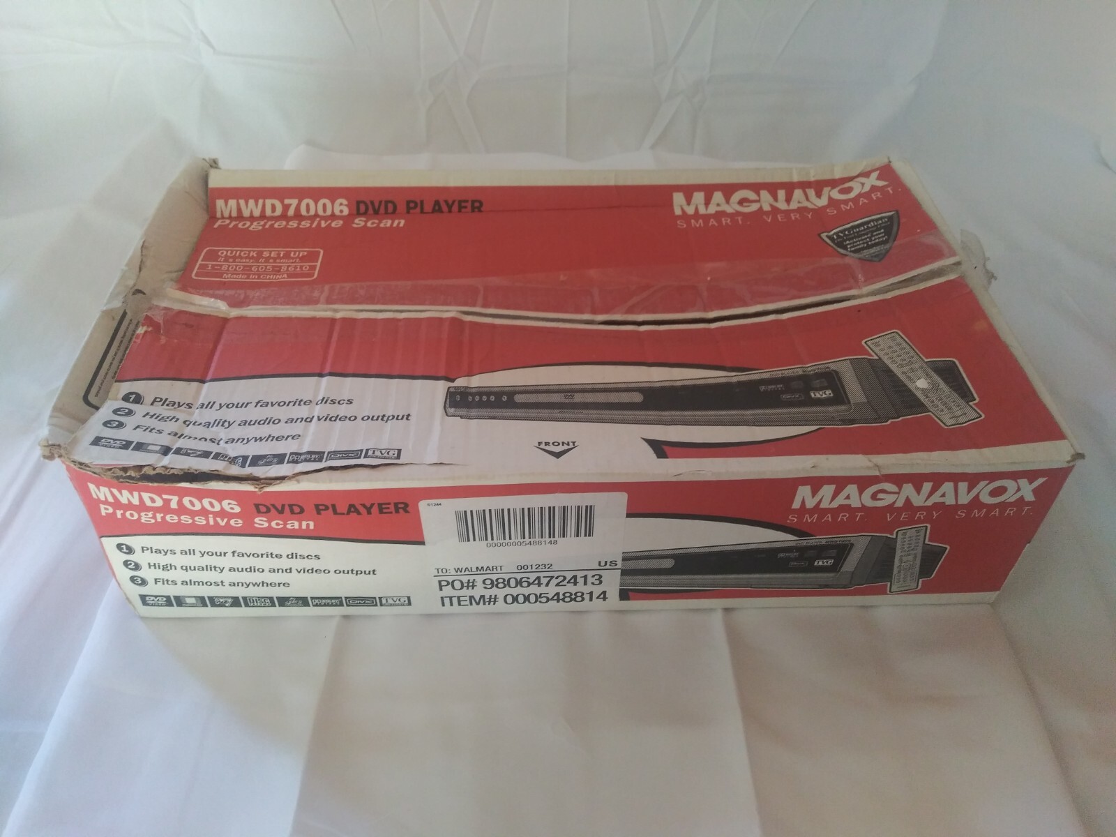 Magnavox MWD7006 DVD Player eBay