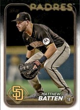 2024 Topps Series 2 Baseball San Diego Padres - Matthew Batten #384