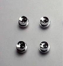 T JET SET OF 4 HOT ROD , INDY RACER & DUNE BUGGY CHROME HUBS ; NO TIRES