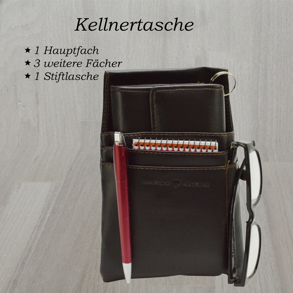 Borsa Cameriere, Portafoglio Da Cameriere Con Scomparto - Foto 6