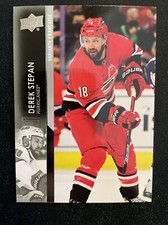 21-22 UD Extended Hockey French Variant Parallel 539 Derek Stepan