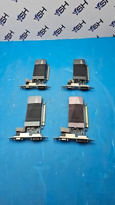 ASUS NVIDIA GeForce GT 710 GT710-SL-1GD5 1GB DDR5 Graphic Card Lot of 4