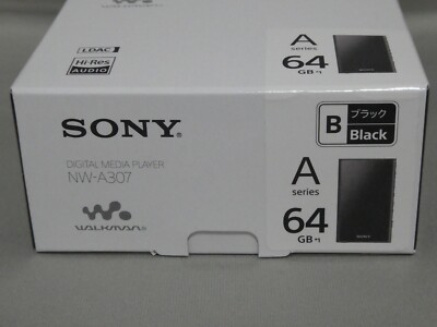 Sony walkman NW-A307 A series memory type Grey Black Blue 64GB Music Audio Play