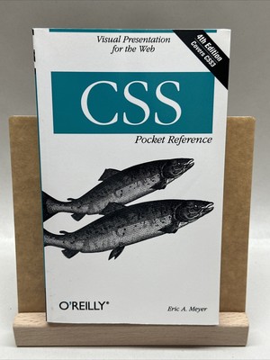 O Reilly CSS Pocket Reference: Visual Presentation for the Web 4th Ed (CSS3) NEW