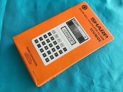 Sharp Elsi Mate Rechenmaschine Calculator Modell: EL-240S #2