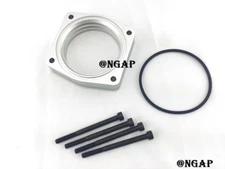 Silver Billet Aluminum Throttle Body Spacer Fit 09-14 NISSAN MAXIMA 3.5L V6