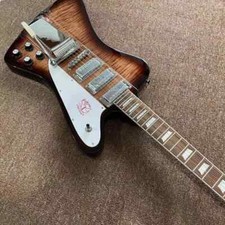Sunburst Electric Guitar 3 Pickups Tiger Flame 6 Stings Gitaar Firebird