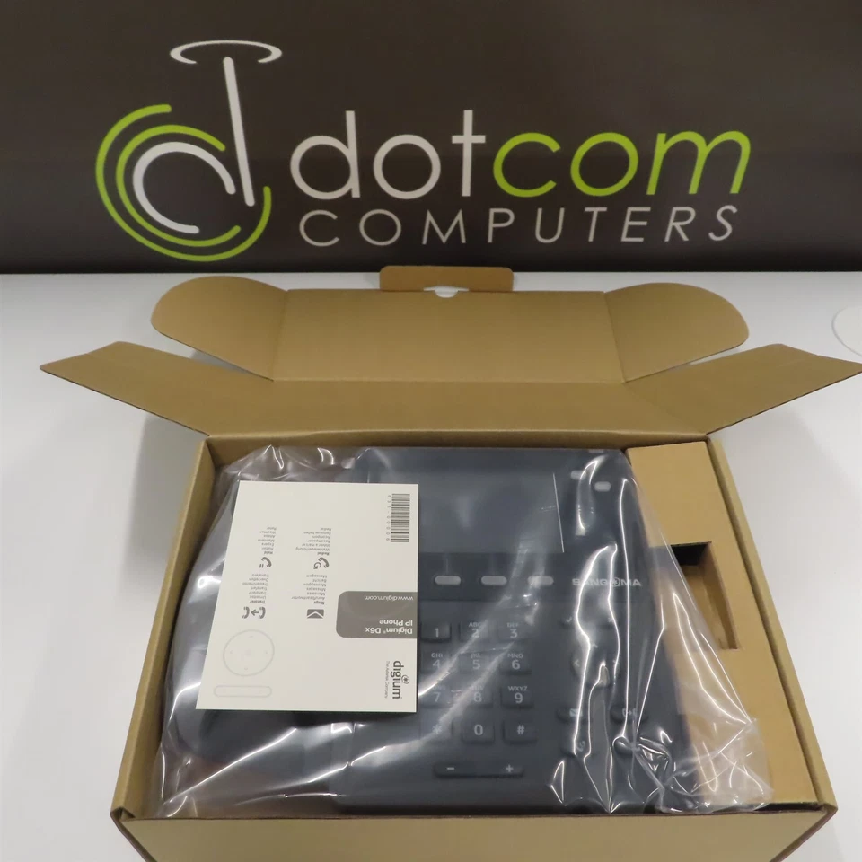 New Digium D62 2 Line Color Display Black IP Phone Sangoma 1TELD062LF Asterisk - Image 2 of 4