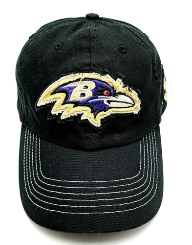 BALTIMORE RAVENS hat black adjustable 