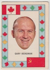 1972-73 OPC Gary Bergman Team Canada Summit Series Insert