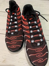 Nike Air Max Plus TN Hot Lava Running Black Crimson 852630-034 Men Size 10.5 New