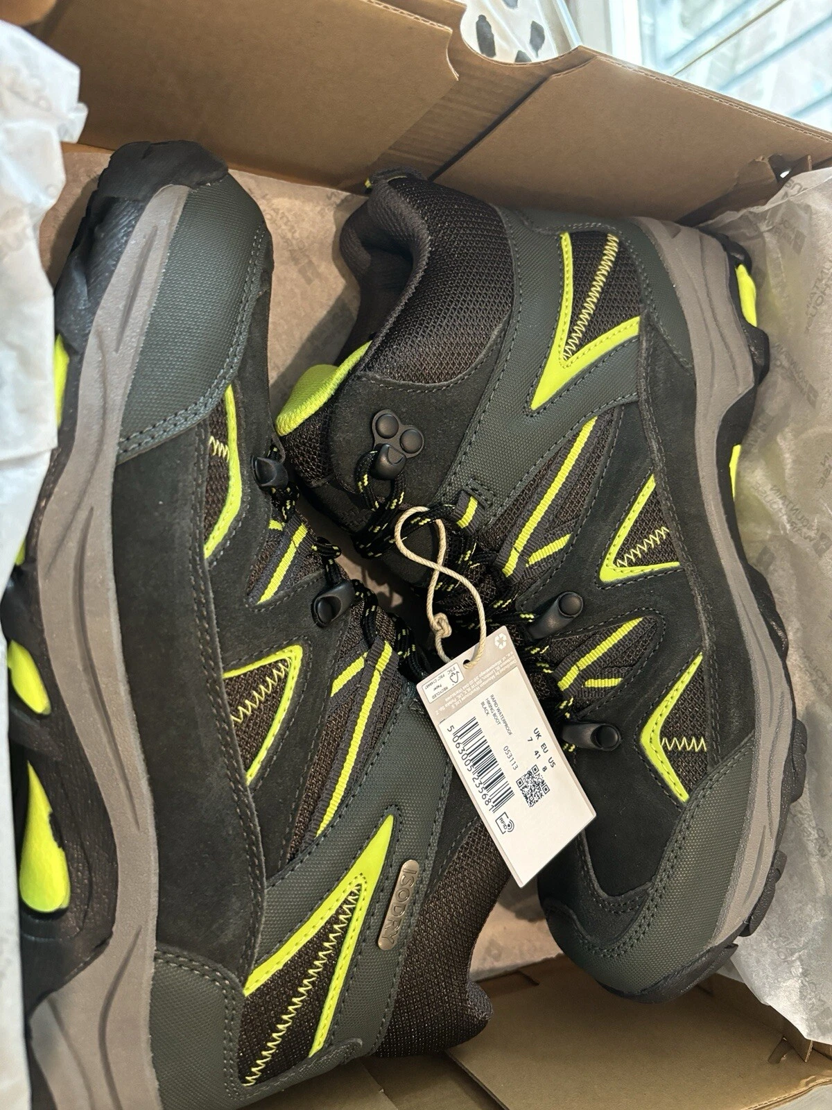 Mountain Warehouse Rapid Men's Waterproof Walking Boots Non Slip Hiking Shoes