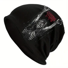 Cannibal Corpse Band Soft Hat Skully Cap Beanie Thin Stretchy - Metal Sad Satan